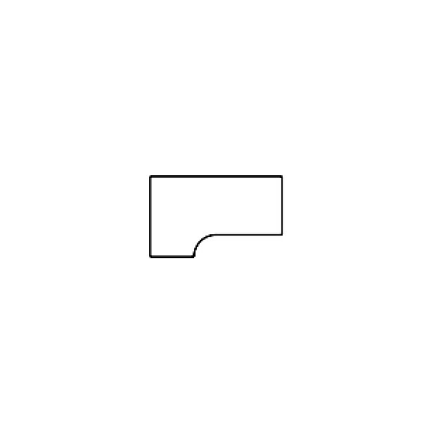 BORDPLADE VENSTRE COMBI MDF 180X110/80X60 LAMINAT